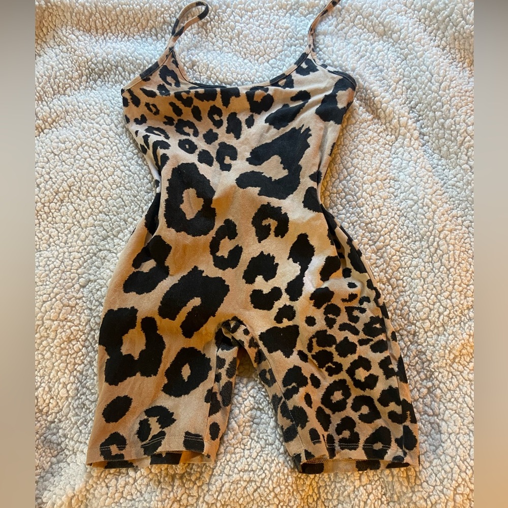 Forever 21 Leopard Print Bodysuit